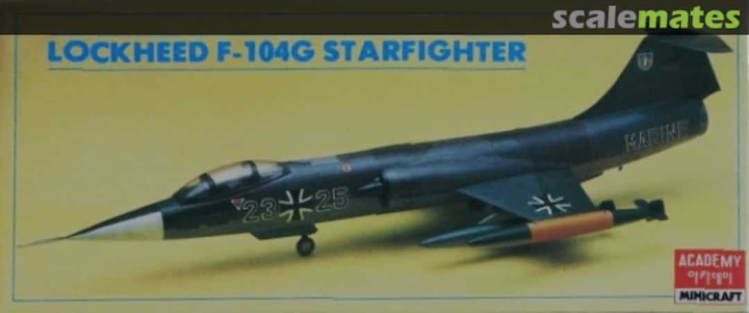 Boxart Lockheed F-104G Starfighter 1619 Academy/Minicraft