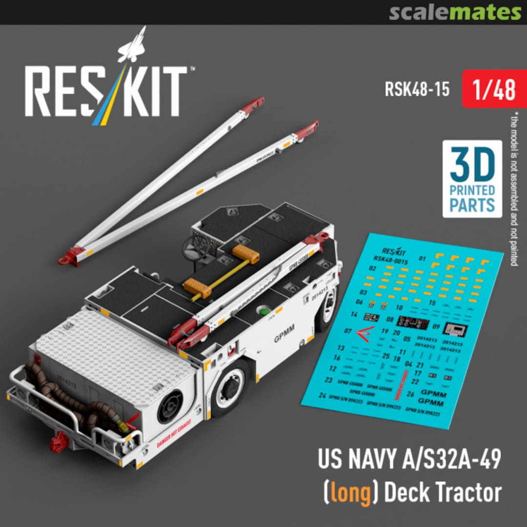 Boxart US NAVY A/S32A-49 (long) Deck Tractor RSK48-15 ResKit