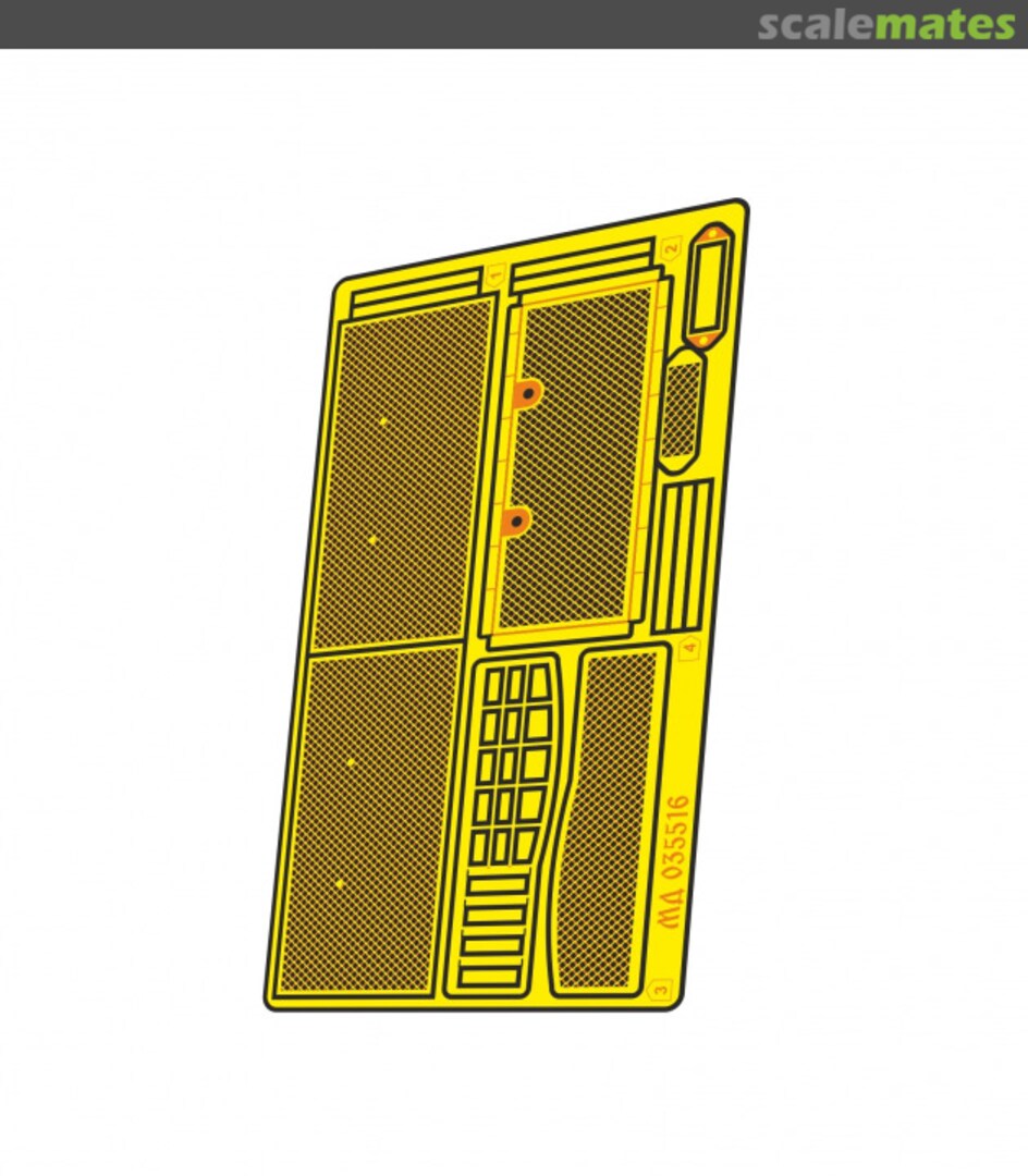 Boxart T-62 model 1974 MTO grid MD 035516 Microdesign