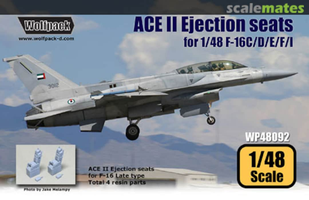 Boxart ACE II Ejection Seat Sets (2 pcs) WP48092 Wolfpack