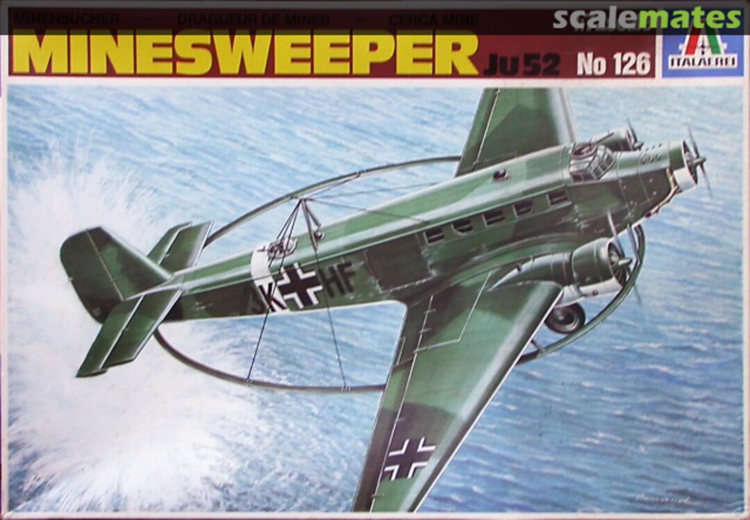 Boxart Minesweeper Ju 52 126 Italaerei