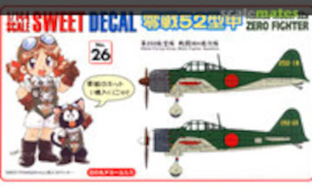 1:144 A6M5a Model 52a Zero Fighter (Sweet 14-D026)