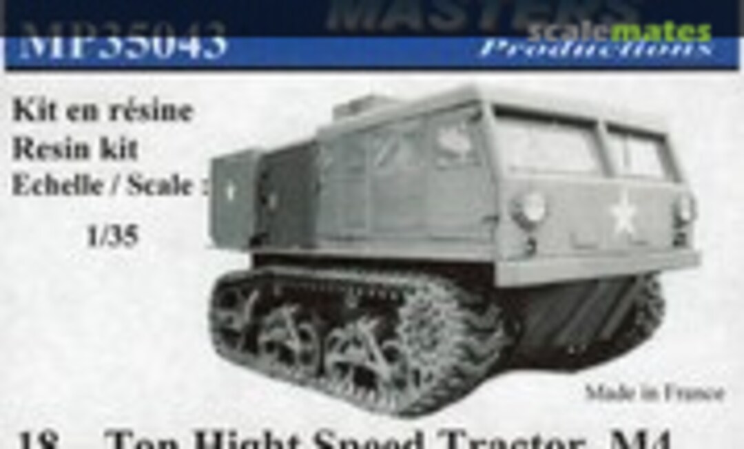 1:35 18 - Ton High Speed Tractor M4 (Masters Productions MP35043)