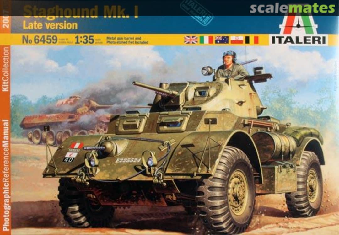 Boxart Staghound Mk.I 6459 Italeri