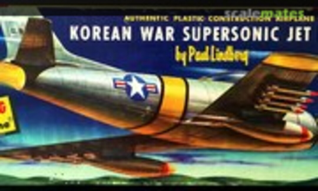 1:48 Korean War Supersonic Jet Fighter (Lindberg 557-98)