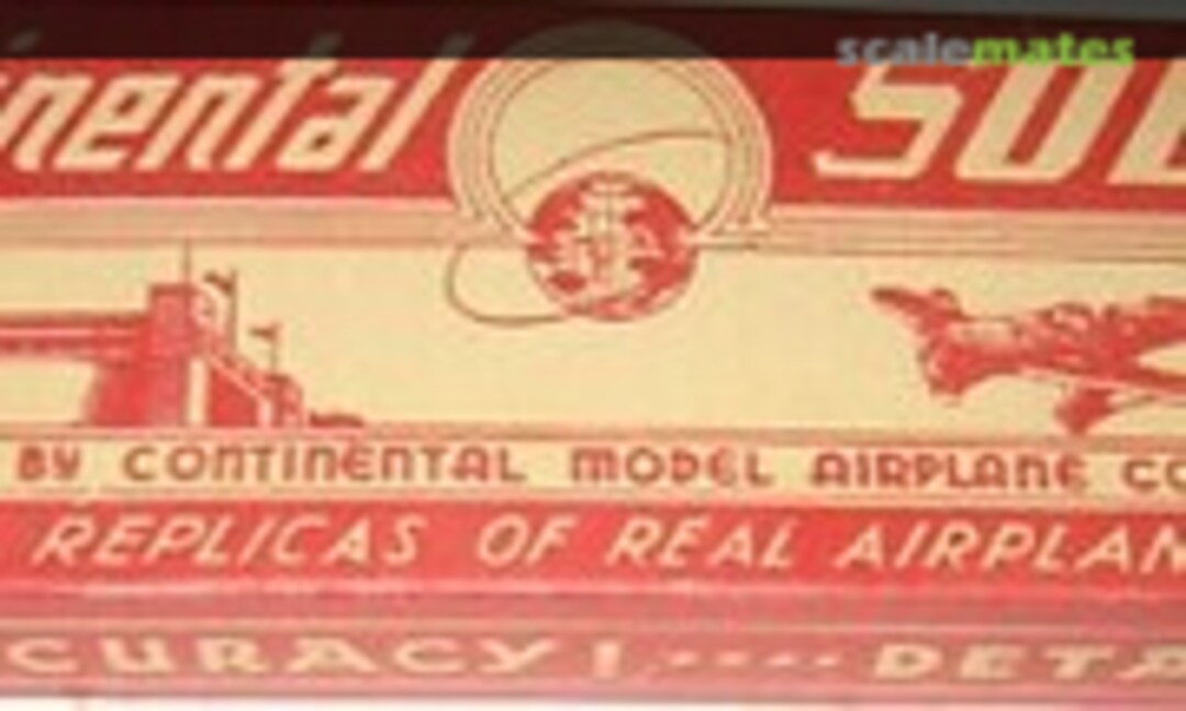 1:48 Airacobra (Continental Model Airplane Co. B-23)