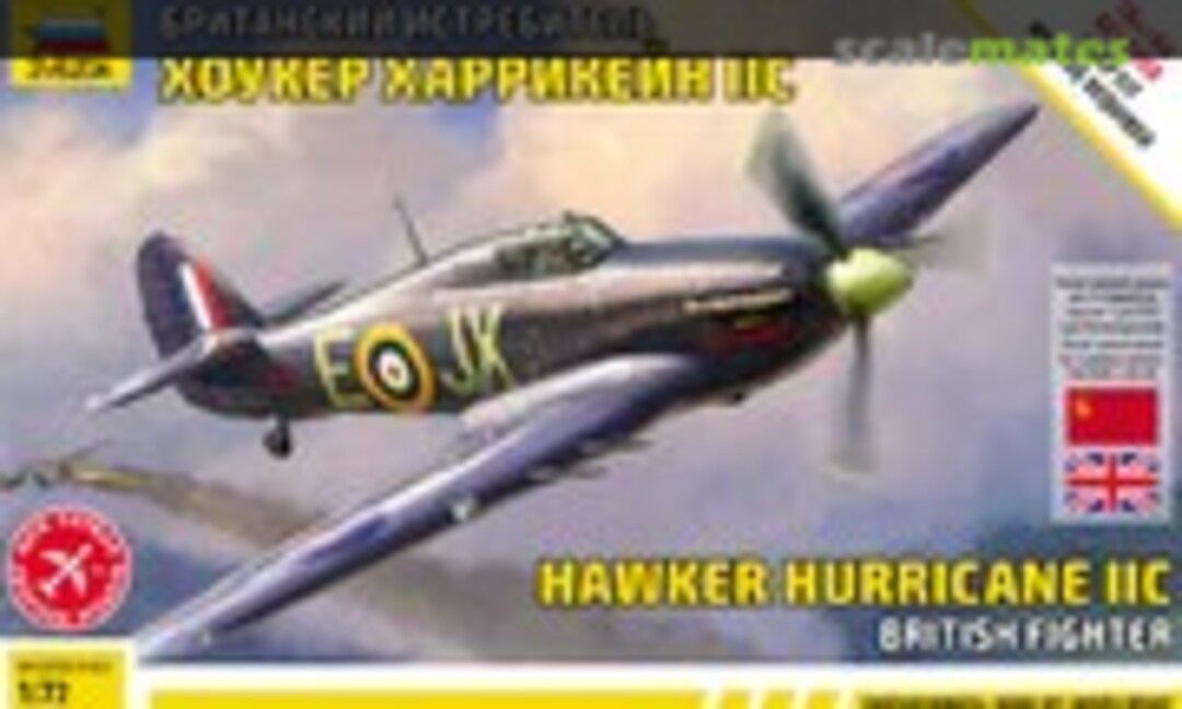 1:72 Hawker Hurricane IIc (Zvezda 7322)