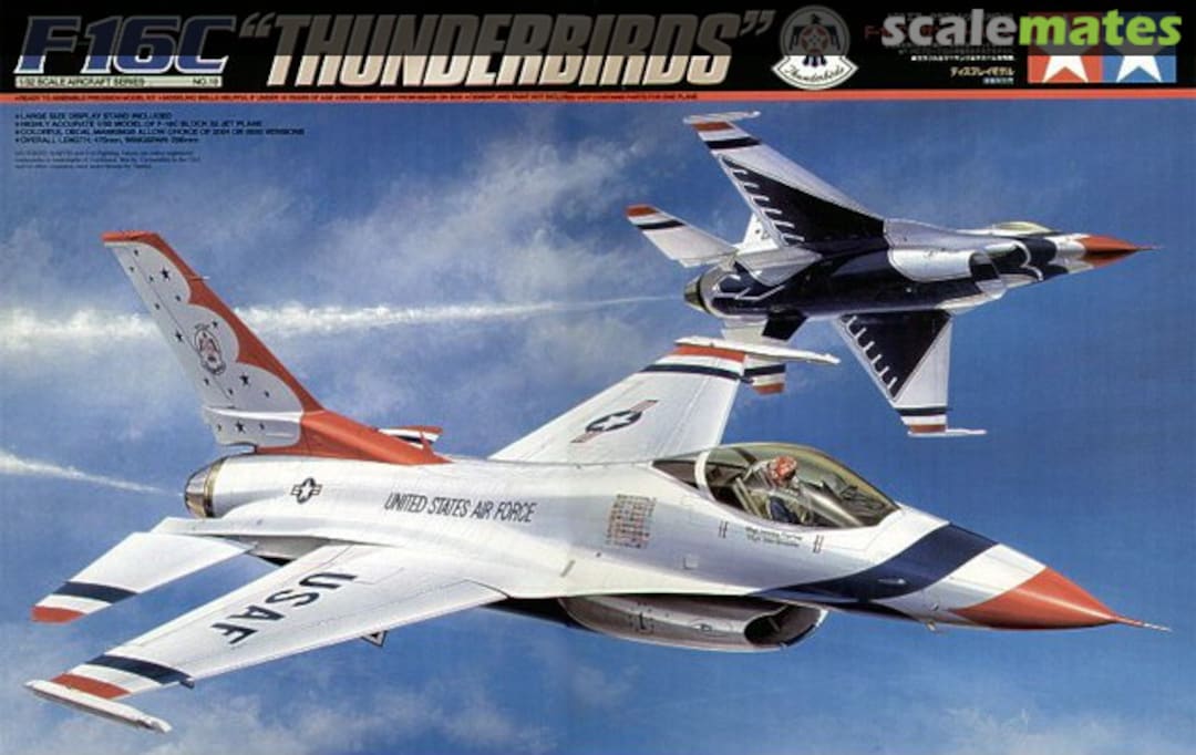 Boxart F-16C Thunderbirds 60316 Tamiya