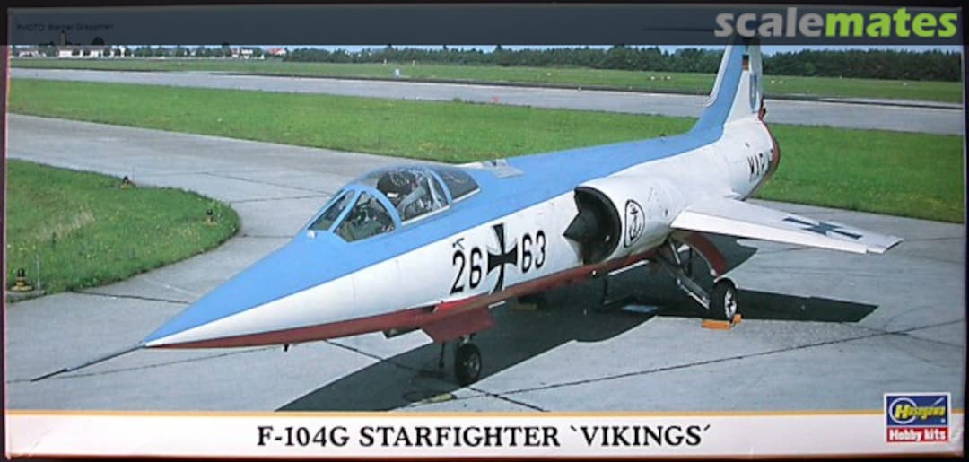 Boxart F-104G Starfighter `Vikings´ 00162 Hasegawa