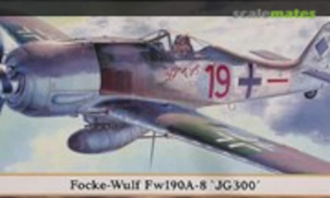 1:72 Focke-Wulf Fw190A-8 'JG300' (Hasegawa 00928)