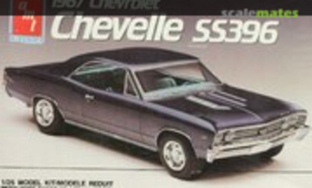 1:25 1967 Chevrolet Chevelle SS396 (AMT/ERTL 6052)