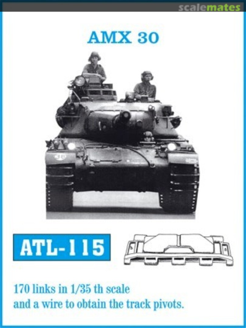 Boxart AMX 30 tracks ATL-115 Friulmodel