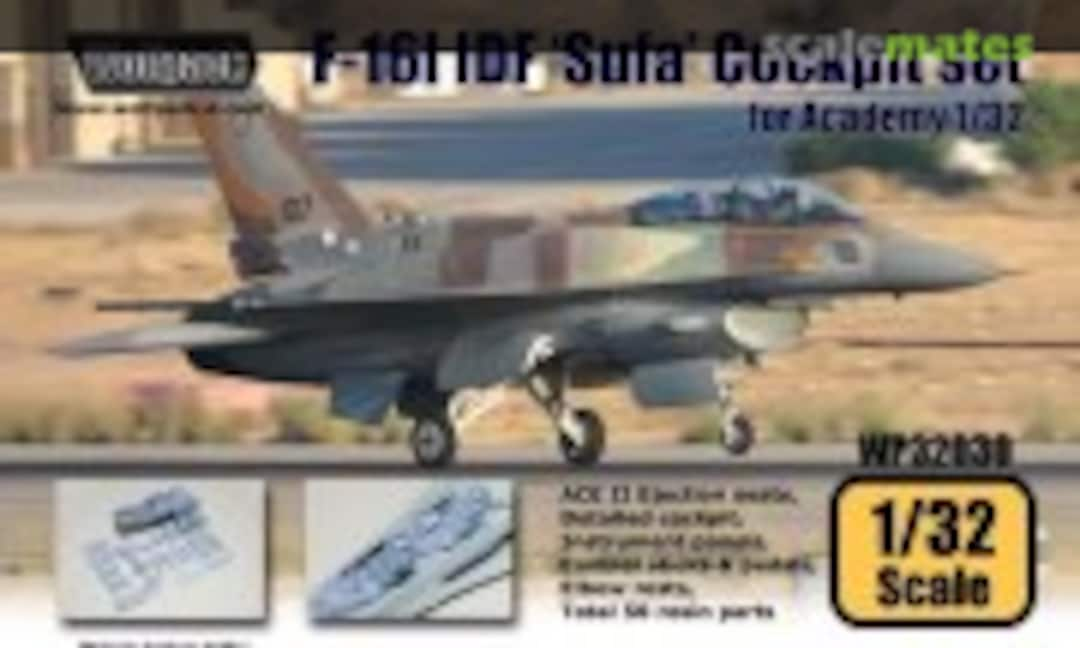 1:32 F-16I IDF Sufa Cockpit set (Wolfpack WP32030)