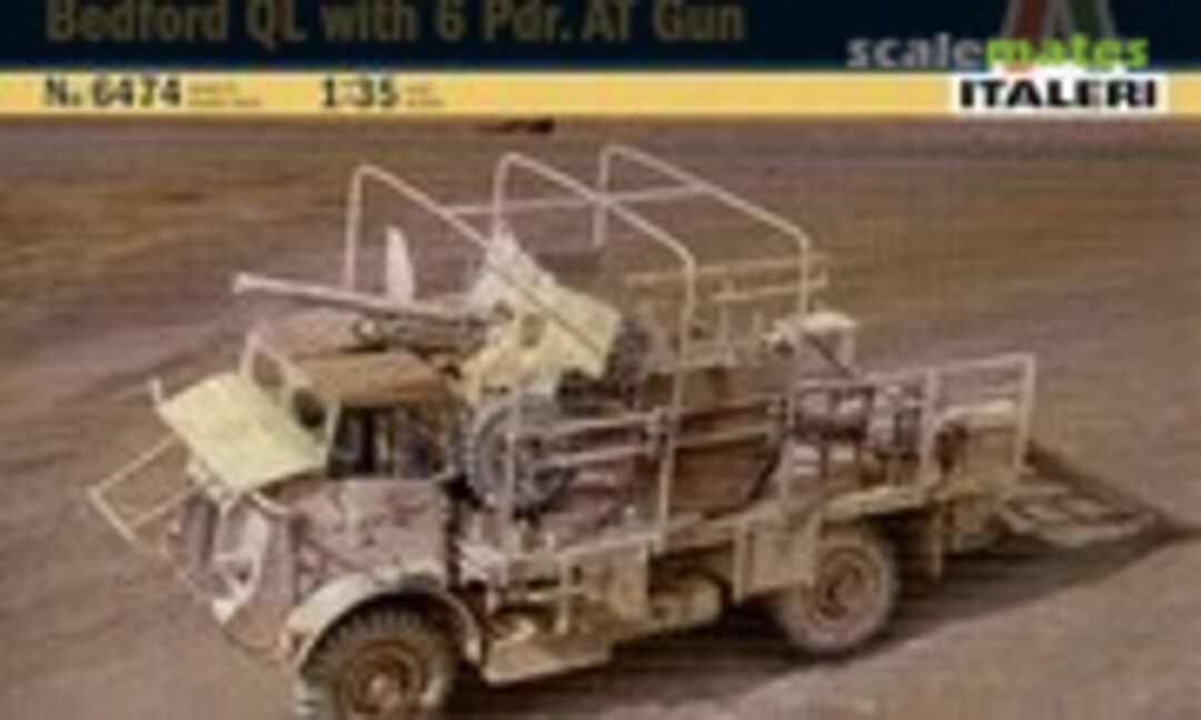 1:35 Bedford QL with 6 Pdr. AT Gun (Italeri 6474)