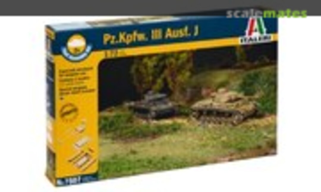 1:72 Pz.Kpfw. III Ausf. J (Italeri 7507)