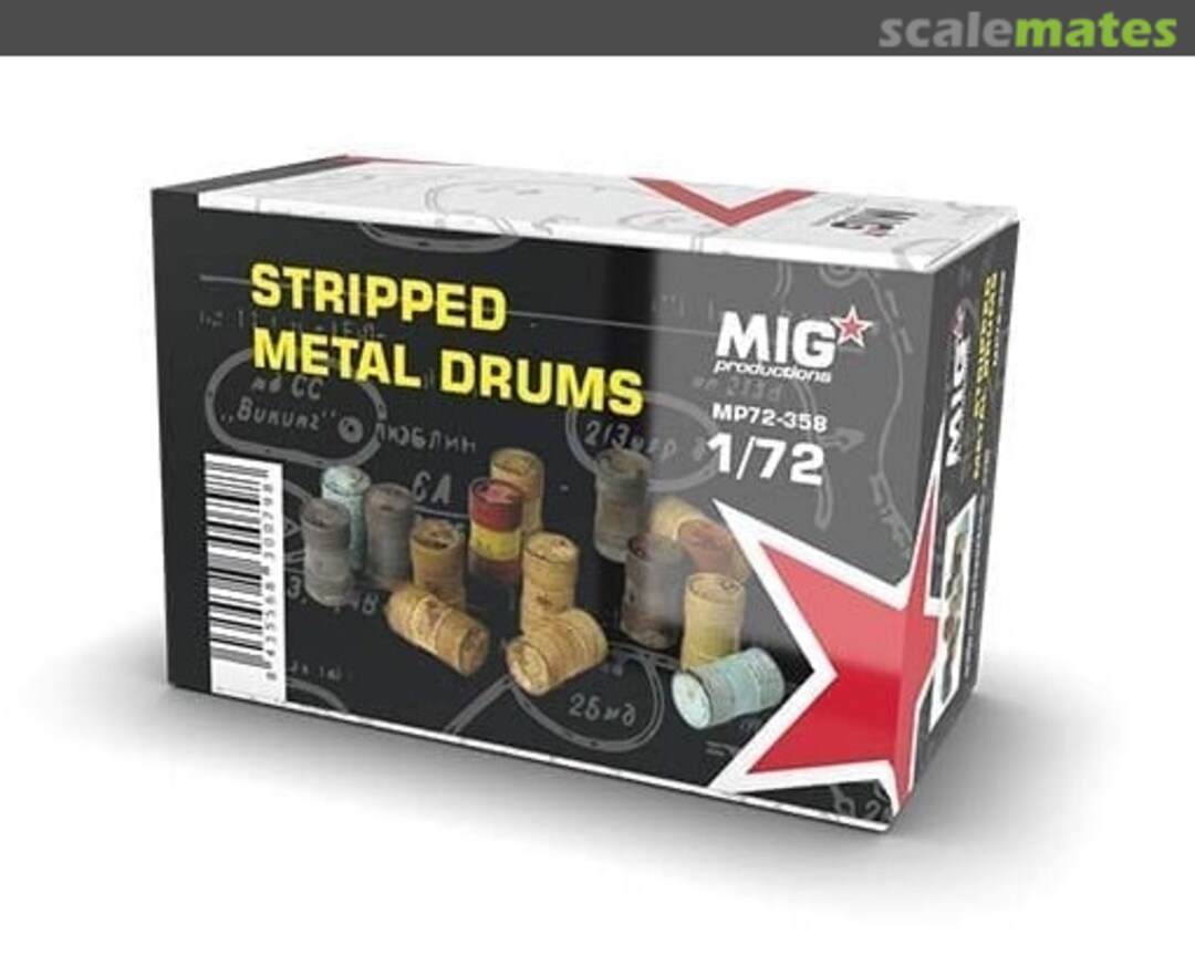 Boxart Stripped Metal Drums MP 72-358 MIG Productions