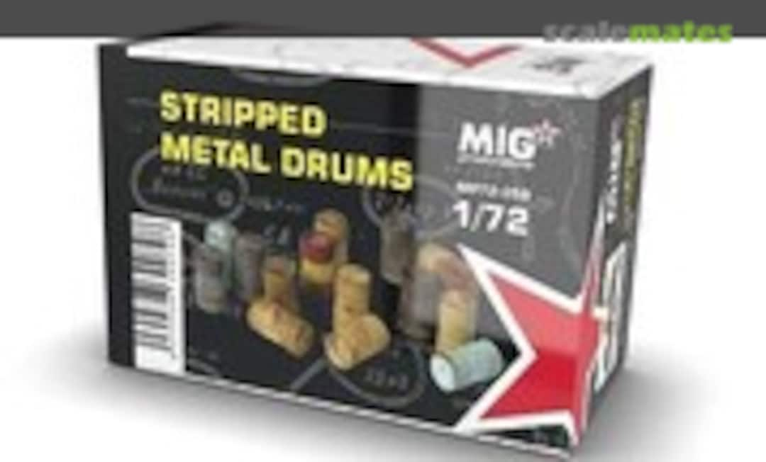 1:72 Stripped Metal Drums (MIG Productions MP 72-358)