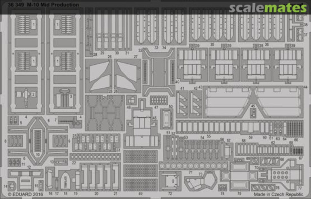 Boxart M-10 Mid Production 36349 Eduard