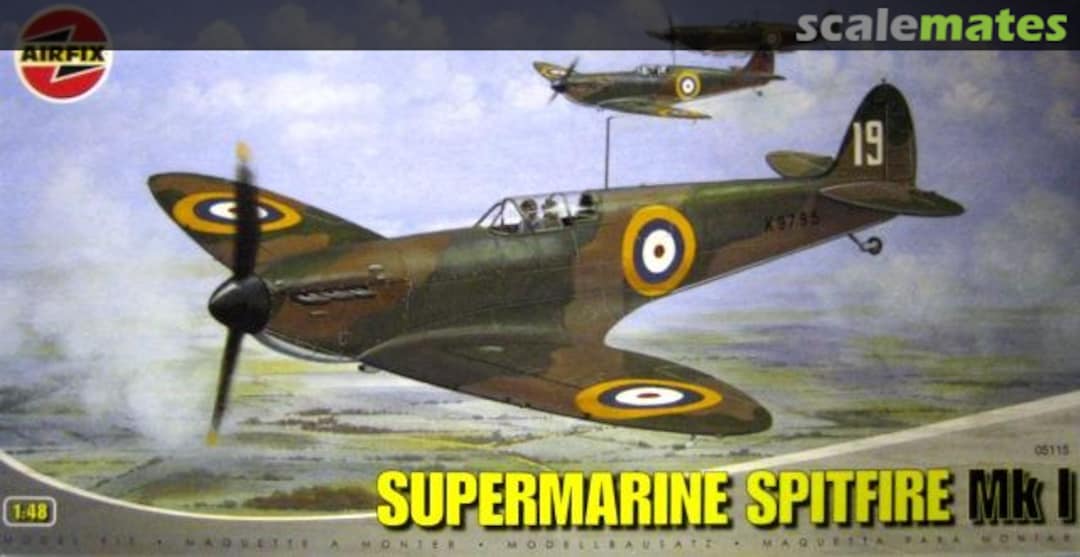 Boxart Supermarine Spitfire Mk I 05115 Airfix