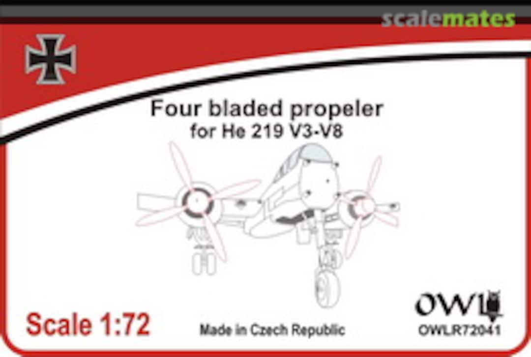 Boxart Four bladed propeler R72041 OWL