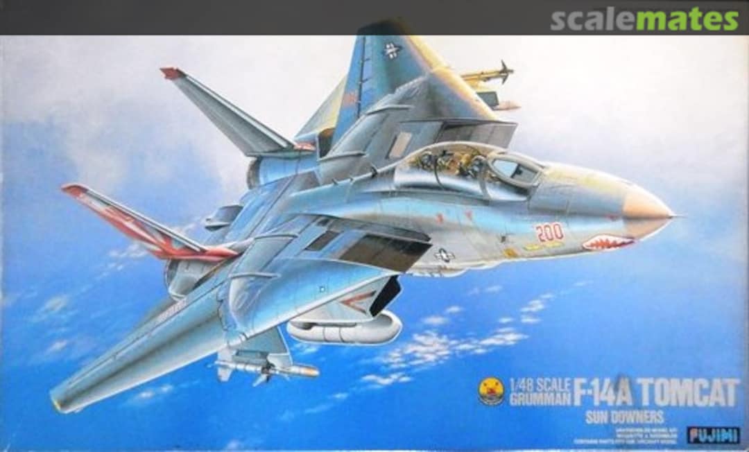 Boxart Grumman F-14A Tomcat "Sun Downers" 33005 Fujimi