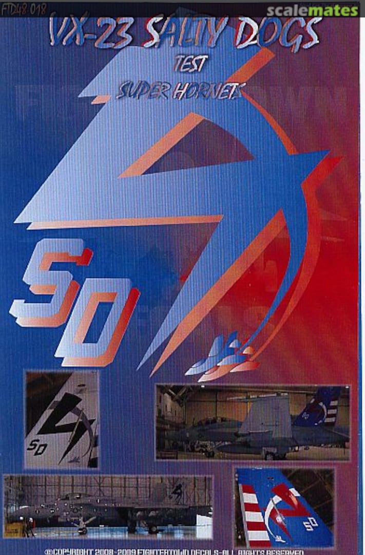 Boxart VX-23 Salty Dogs 48-018 Fightertown Decals