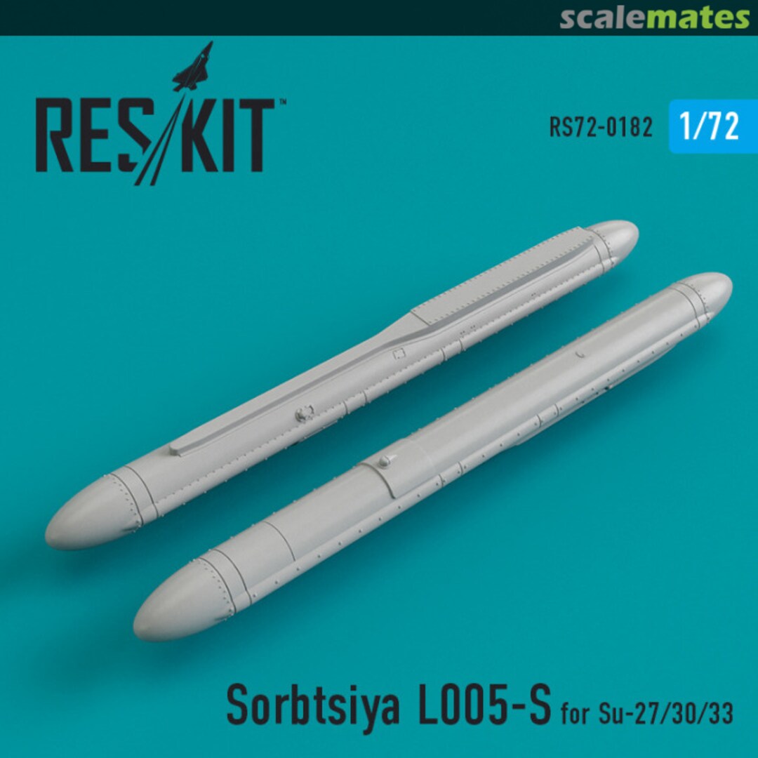 Boxart Sorbtsiya L005-S for Su-27/30/33 RS72-0182 ResKit