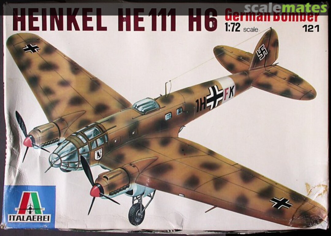 Boxart Heinkel He 111 H6 121 Italaerei