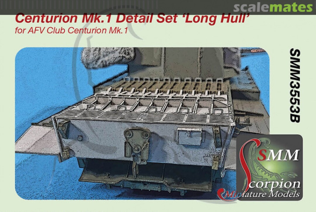 Boxart Centurion Mk. 1 Detail Set ‘Long Hull’ SMM3553B Scorpion Miniature Models