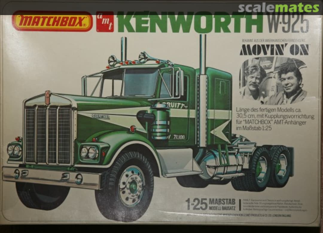 Boxart Kenworth W925 PK-6120 Matchbox/AMT