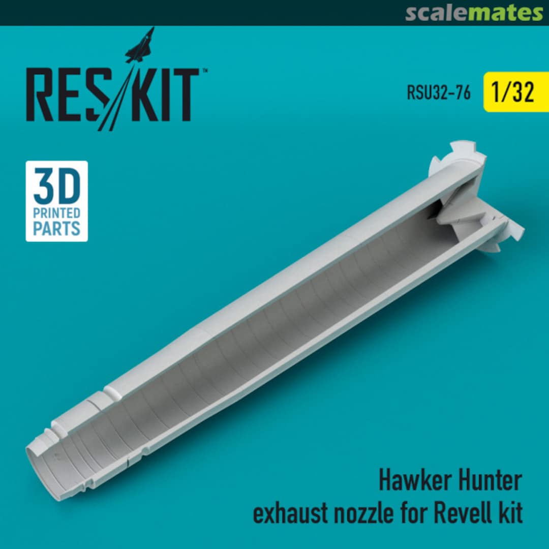 Boxart Hawker Hunter - exhaust nozzle (Revell) RSU32-0076 ResKit