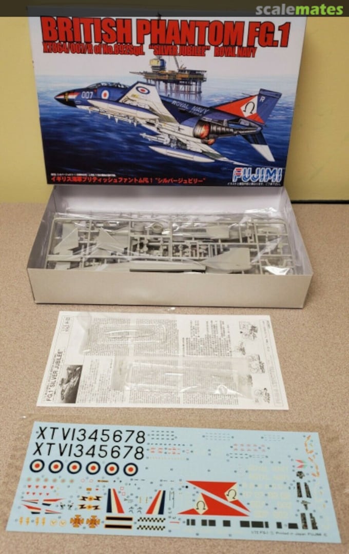 Contents British Phantom FG.1 27044 Fujimi