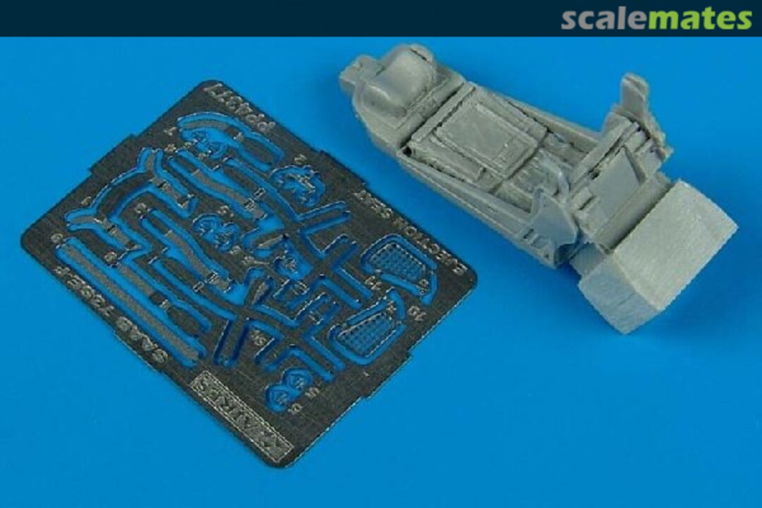 Boxart Saab 73SE-F ejection seat for J35 Draken 4377 Aires