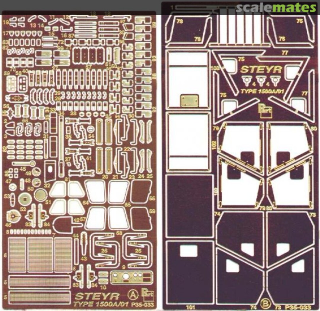 Boxart Steyr type 1500A/o1 P35-033 Part