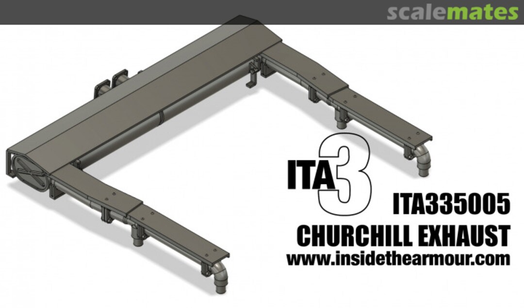 Boxart Churchill Exhaust ITA335005 Inside the Armour ITA3