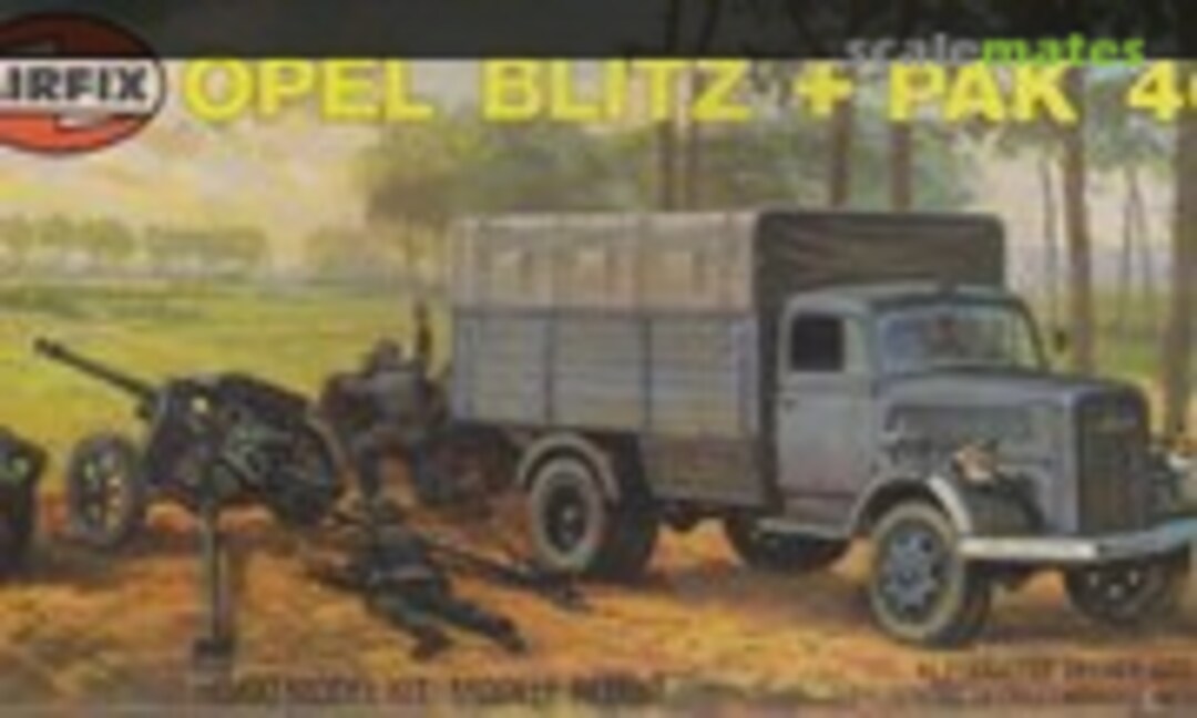 1:76 Opel Blitz + Pak 40 (Airfix 02315-5)