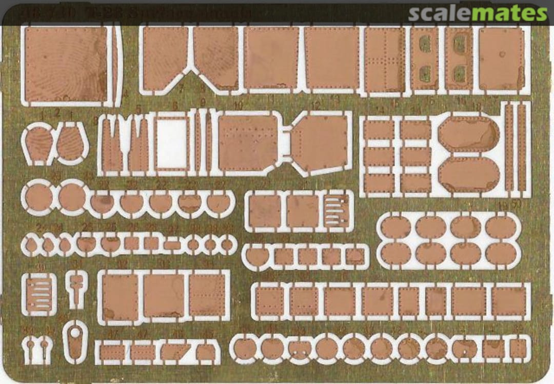 Boxart T-28 Surface Panels S.A. 48740 Eduard