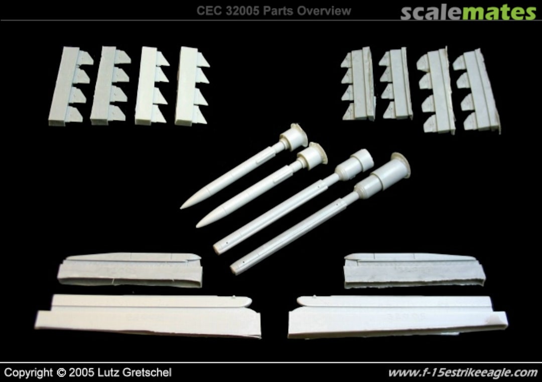 Boxart AIM-120 AMRAAMs & LAU-128 CEC32005 Cutting Edge Modelworks