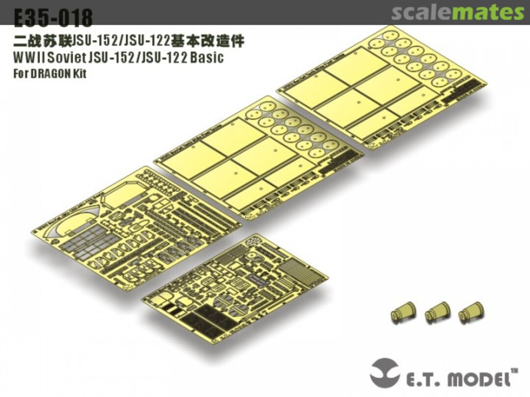 Boxart JSU-152/JSU-122 Basic Set (Dragon) E35-018 E.T. Model