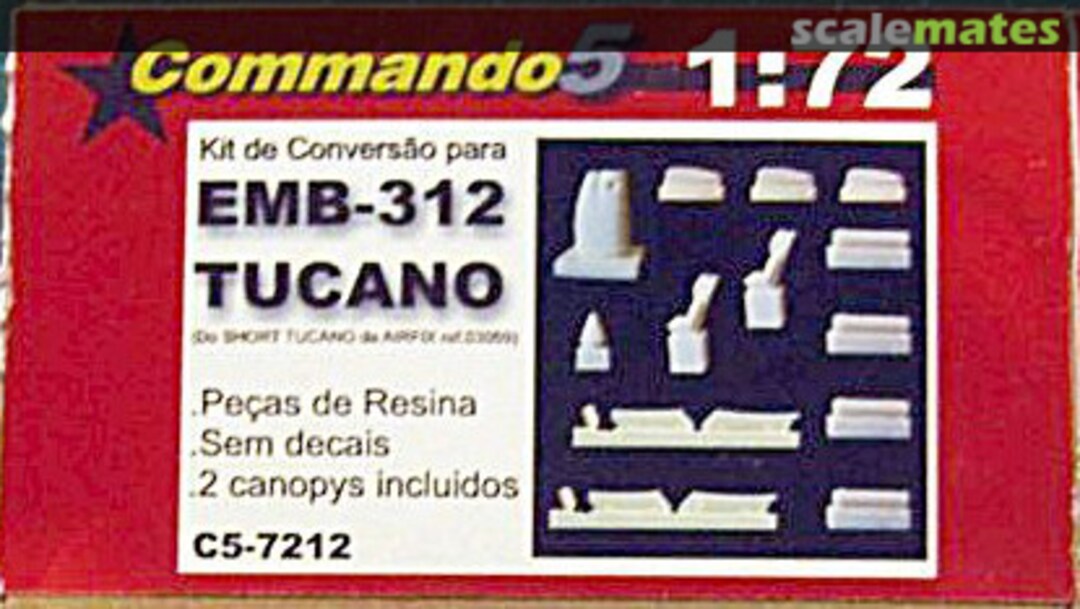 Boxart EMB-312 Tucano Conversion C5-7212 Commando5