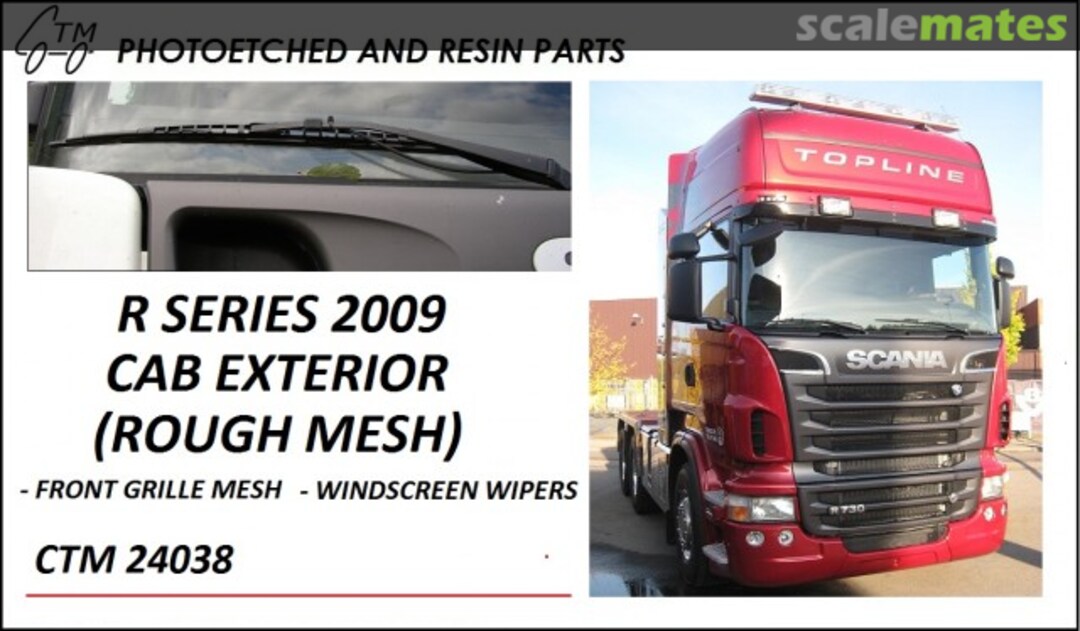 Boxart Scania R Series 2009 Cab Exterior CTM 24038 Czech Truck Model