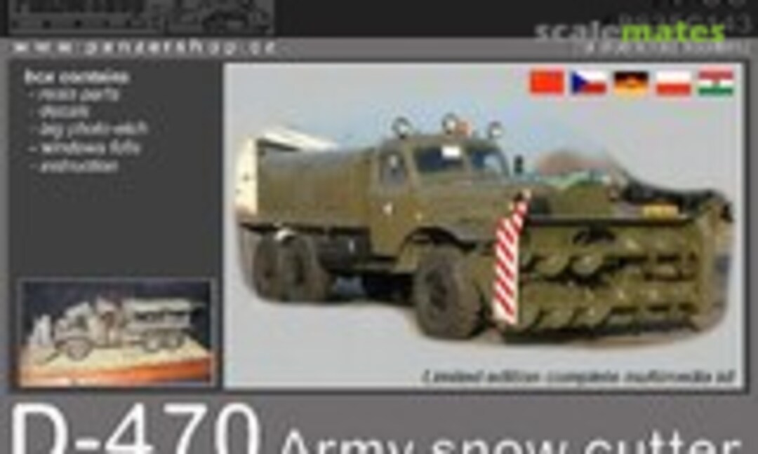 1:35 D-470 Army Snow Cutter (PanzerShop PS35C143)