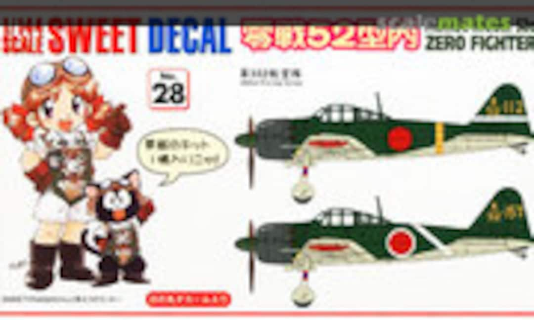 1:144 A6M5c Model 52c Zero Fighter (Sweet 14-D028)