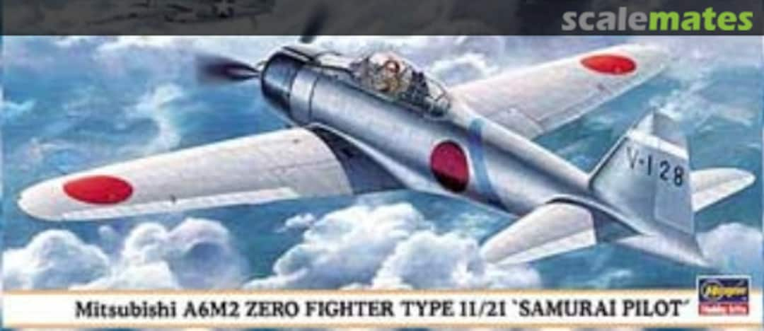 Boxart Mitsubishi A6M2 Zero Fighter Type 11/21 00271 Hasegawa