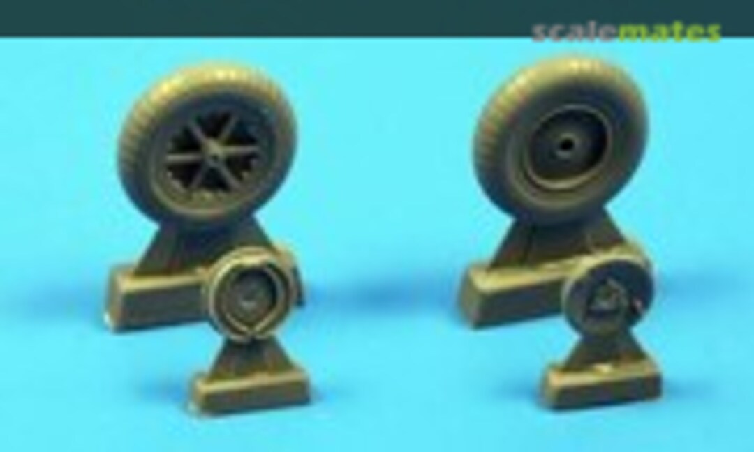 1:32 Bf 109E Wheels (CMK Q32083)