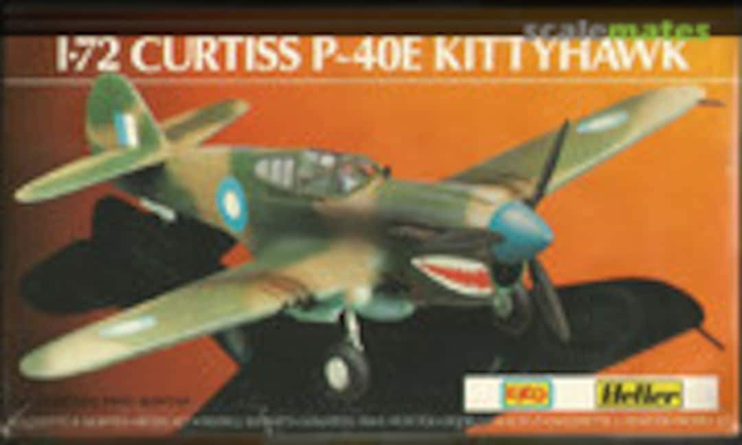 1:72 Curtiss P-40E Kittyhawk (Heller/Kiko 80266)