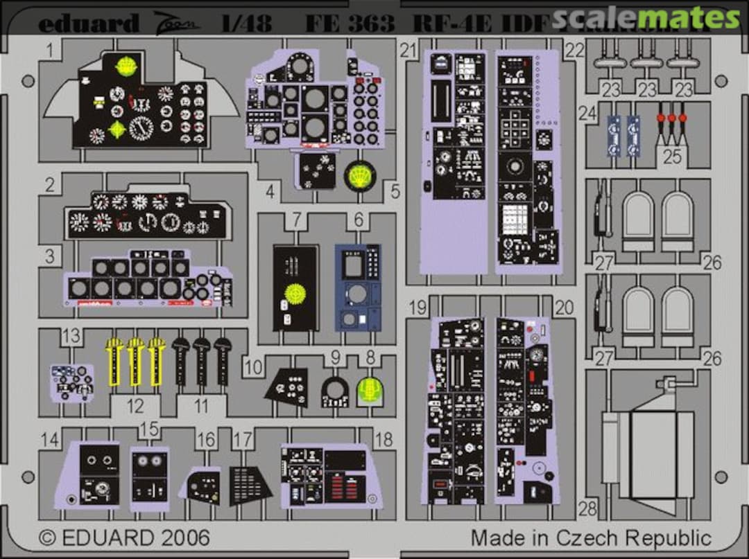 Boxart RF-4E IDF FE363 Eduard