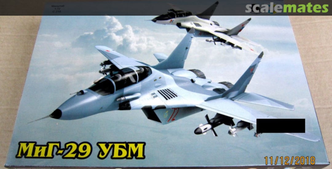 Boxart MiG-29UBM Fulcrum S215 Iom-Kit