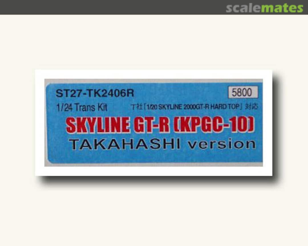 Boxart KPGC-10 GT-R K.TAKAHASHI (1971/72) ST27-TK2406R Studio27