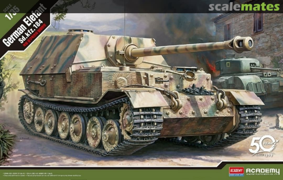 Boxart Elefant Sd.Kfz. 184 13537 Academy